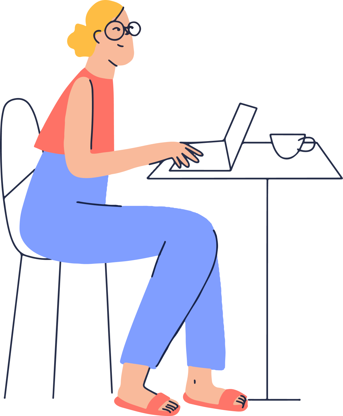 11Illustration - Working from home