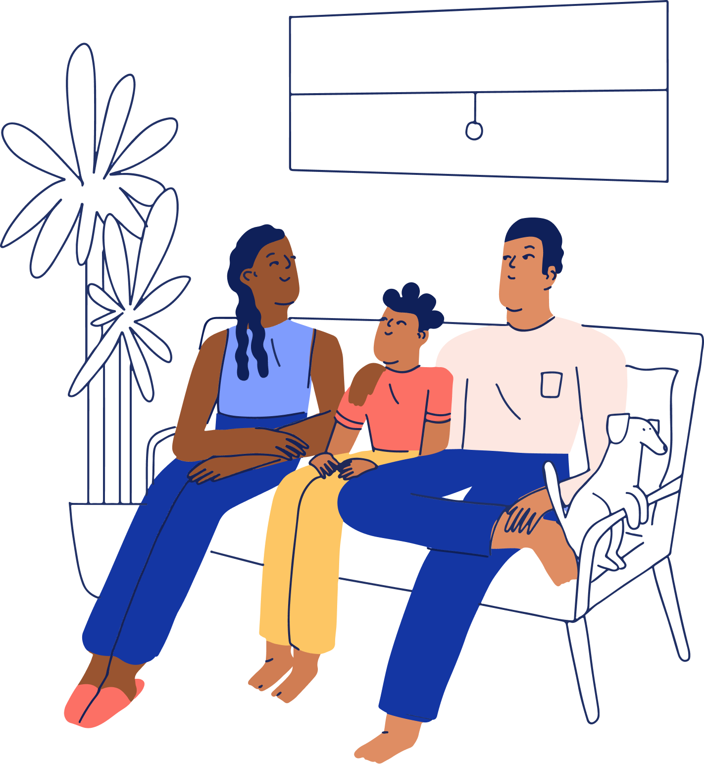 Illustration - Family chat-1